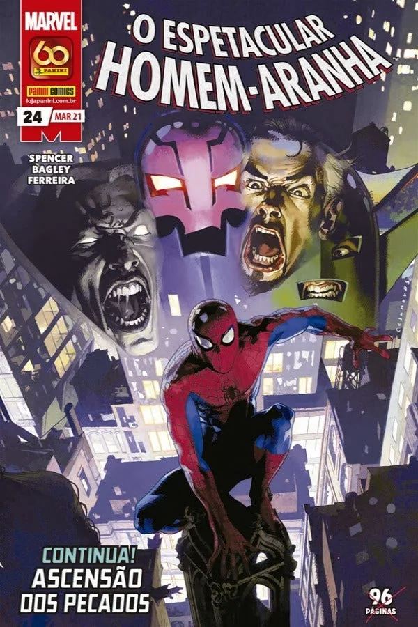 Capa de O Espetacular Homem-Aranha (2019) Vol. 24