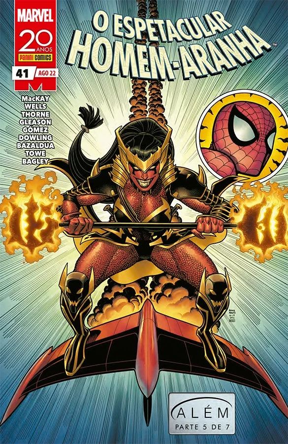 Capa de O Espetacular Homem-Aranha Vol. 41