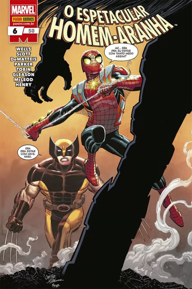 Capa de O Espetacular Homem-Aranha Vol. 6 / 50