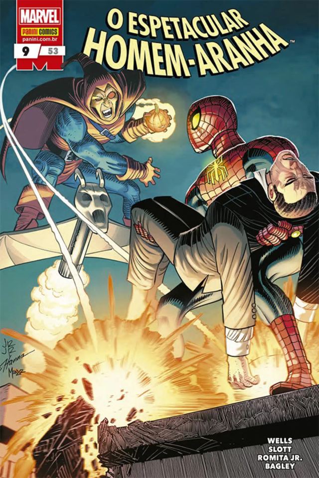 Capa de O Espetacular Homem-Aranha Vol. 9 / 53