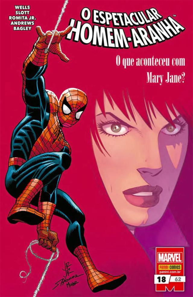 Capa de O Espetacular Homem-Aranha Vol. 18 / 62