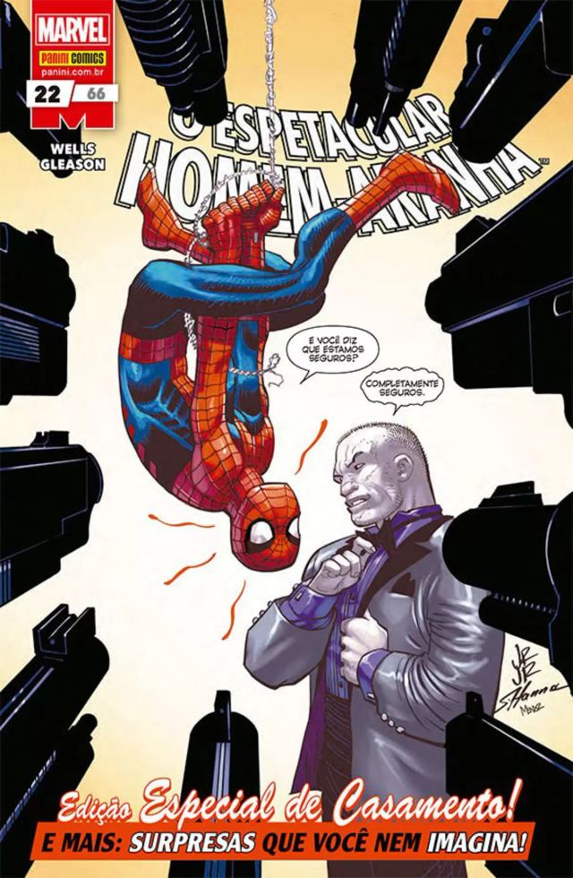 Capa de O Espetacular Homem-Aranha Vol. 22 / 66