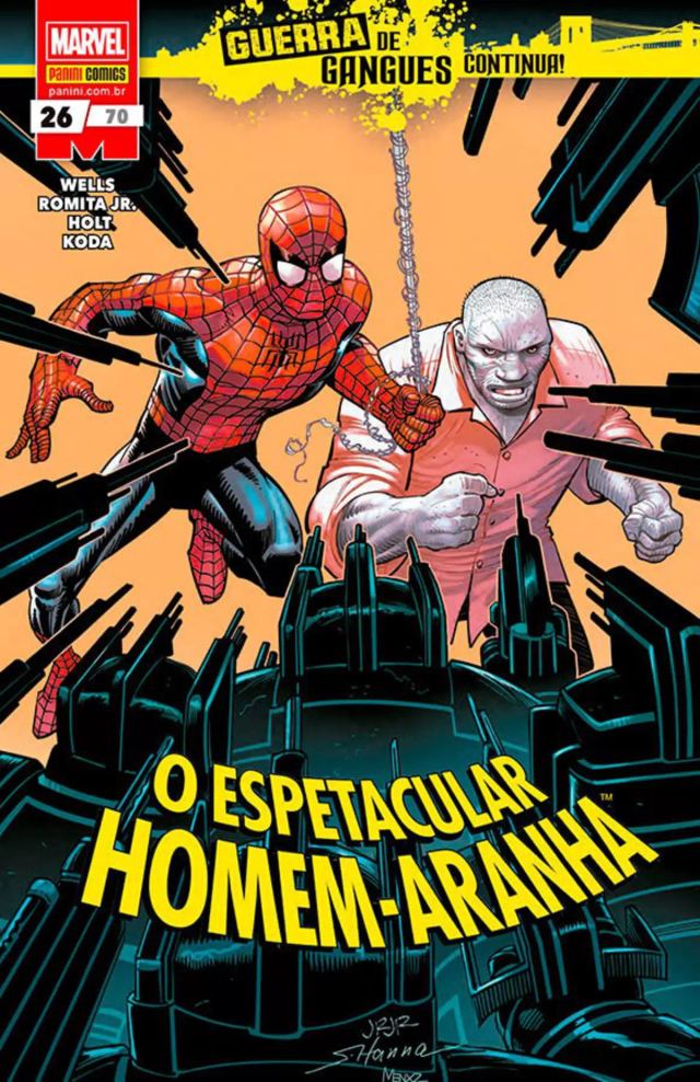 Capa de O Espetacular Homem-Aranha Vol. 26 / 70