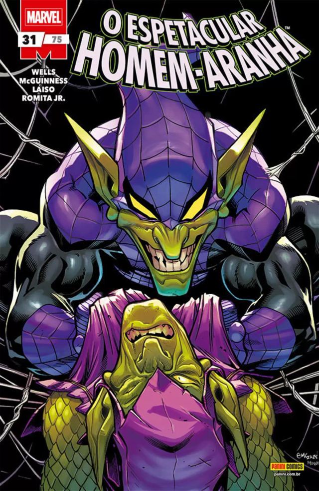 Capa de O Espetacular Homem-Aranha Vol. 31 / 75