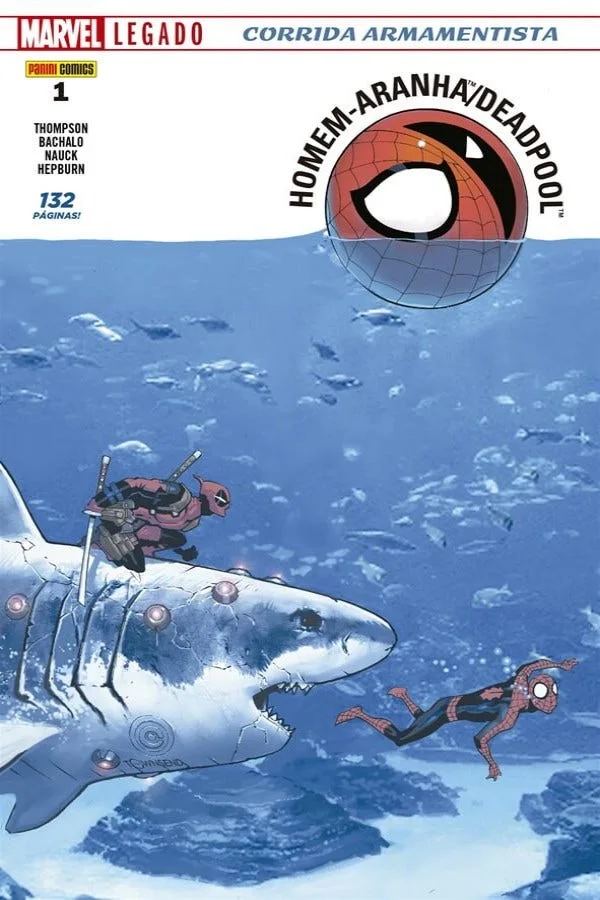 Capa de Homem-Aranha / Deadpool Vol. 1