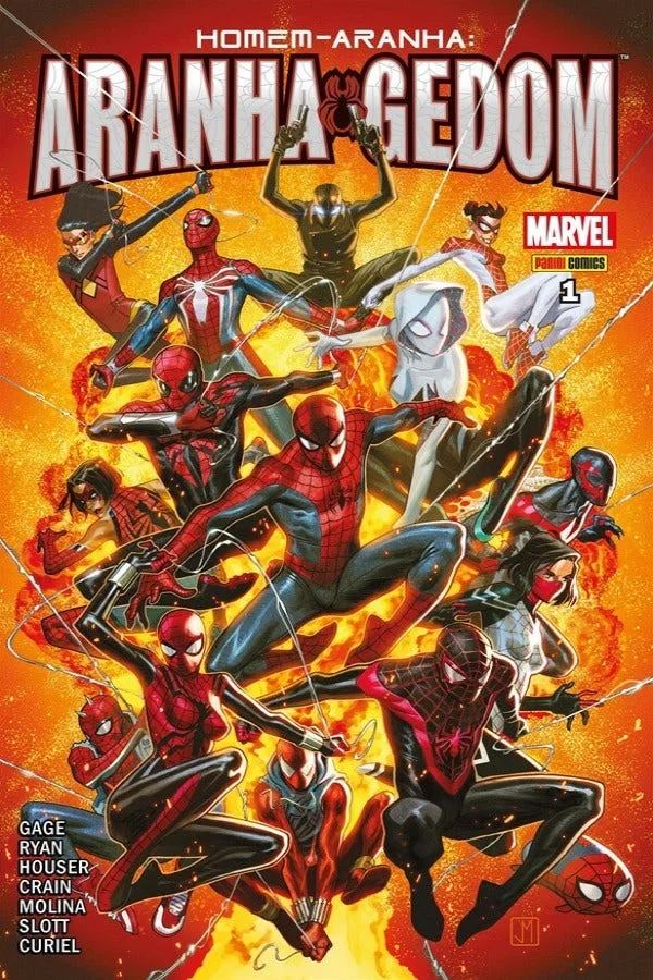 Capa de Homem-Aranha: Aranhagedom Vol. 1