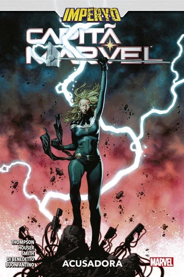 Capa de Capitã Marvel Vol. 4