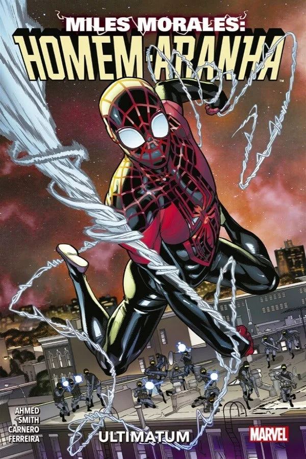 Capa de Miles Morales: Homem-Aranha Vol. 4