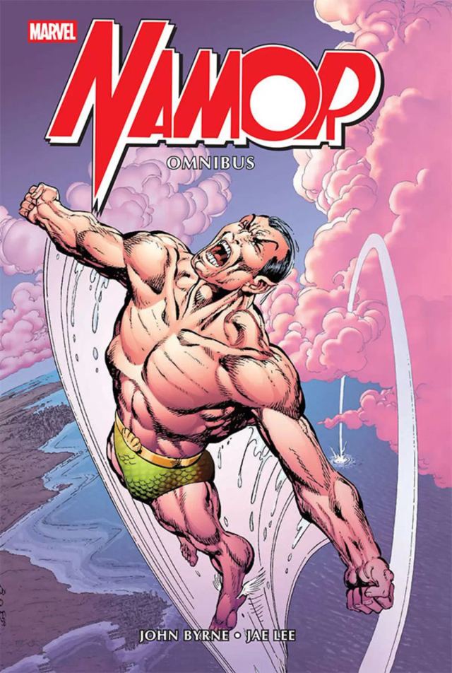Capa de Namor Por John Byrne (Omnibus)