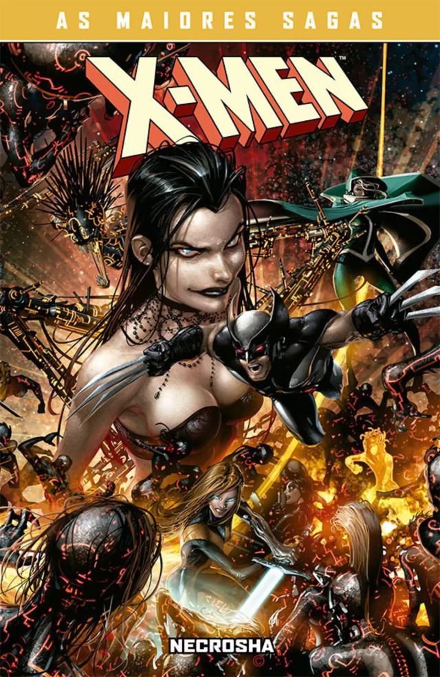 Capa de X-Men: As Maiores Sagas - Necrosha