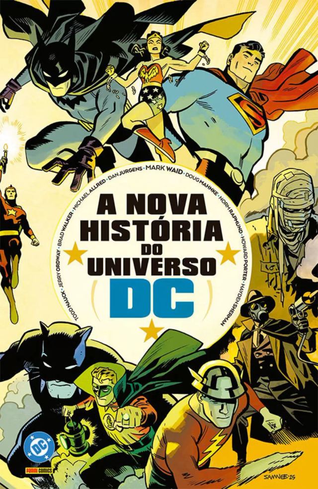 Capa de A Nova História Do Universo DC