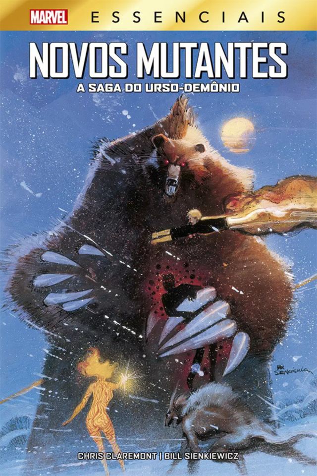 Capa de Novos Mutantes: A Saga Do Urso-Demônio (Marvel Essenciais)