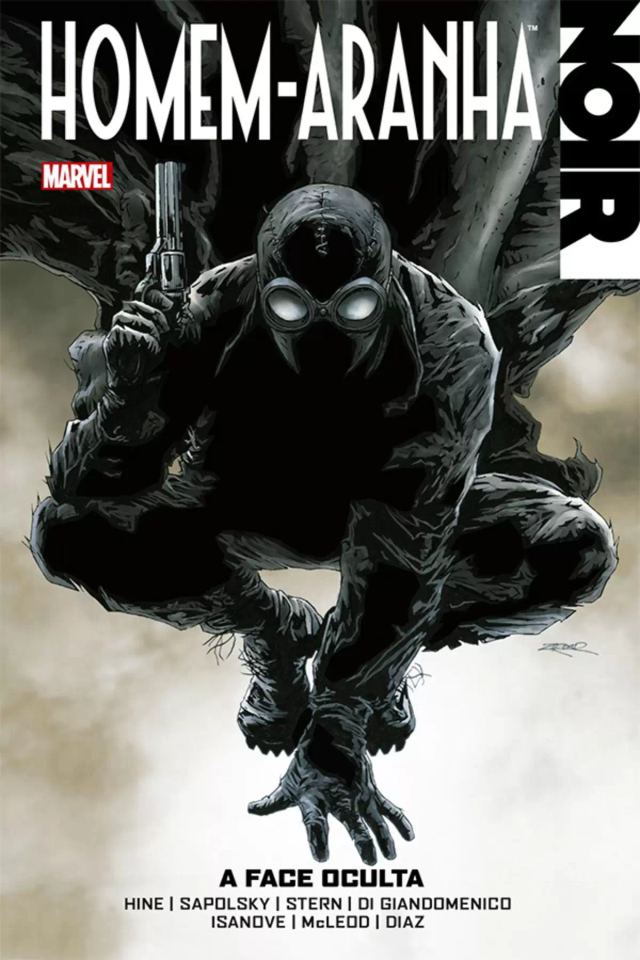 Capa de Homem-Aranha Noir