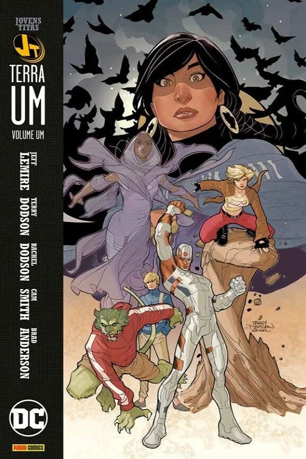 Capa de Jovens Titãs: Terra Um Vol. 1