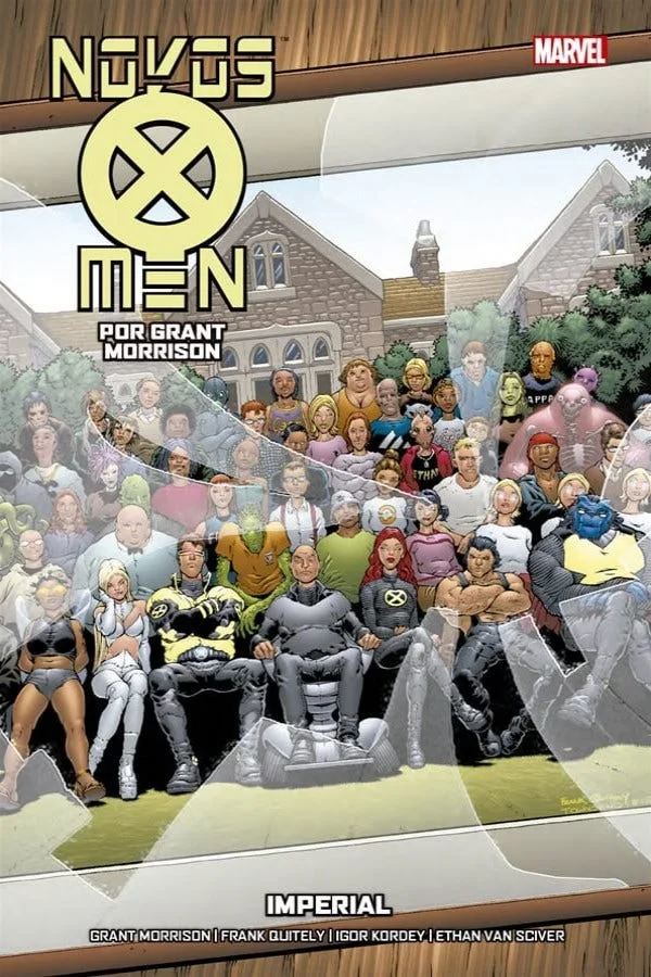 Capa de Novos X-Men Por Grant Morrison Vol. 2