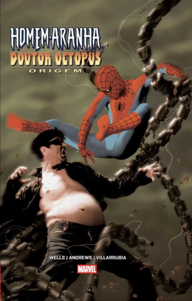 Capa de Homem-Aranha & Doutor Octopus: A Origem