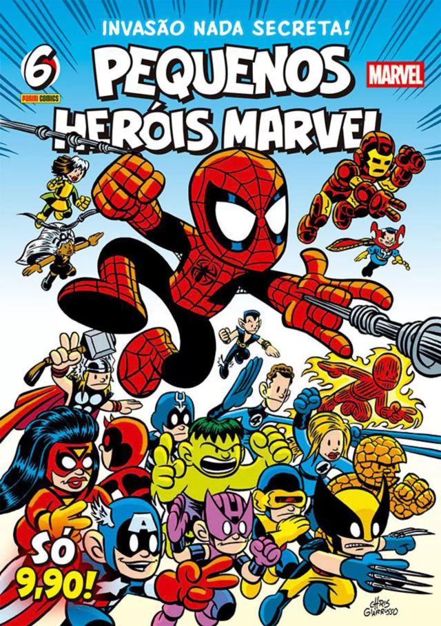 Capa de Pequenos Heróis Marvel 06