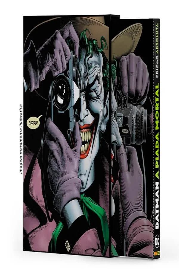 Capa de Batman: A Piada Mortal - Edição Absoluta