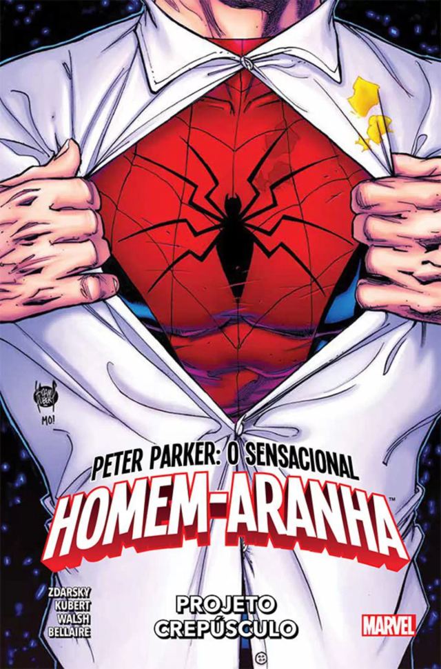 Capa de Peter Parker: O Sensacional Homem-Aranha - Projeto Crepúsculo (por Chip Zdarsky E Adam Kubert)