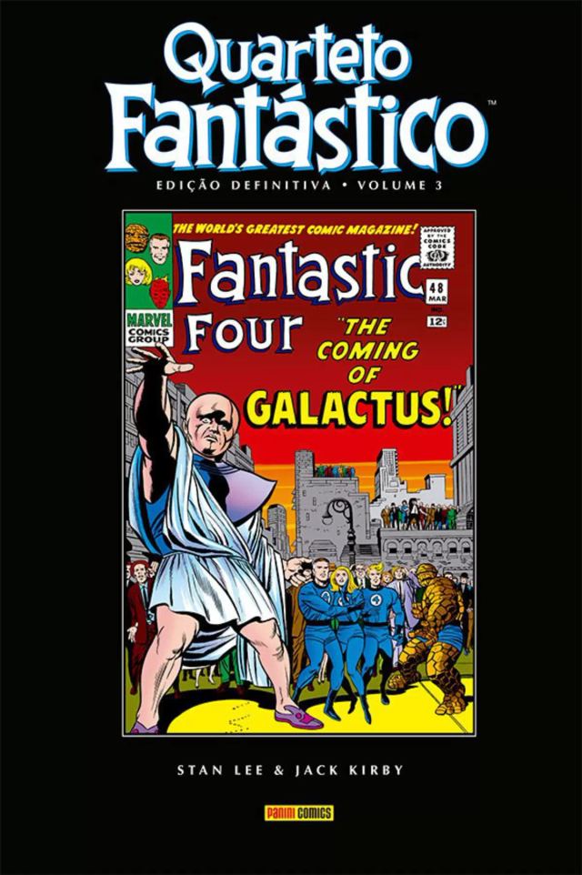 Capa de Quarteto Fantástico: Edição Definitiva Vol. 3