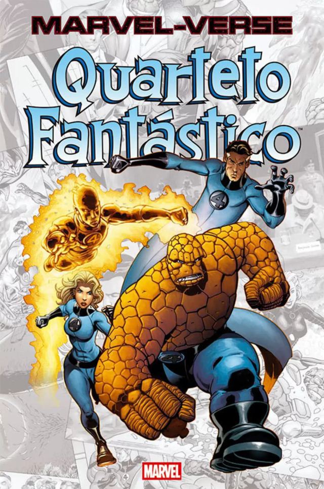 Capa de Marvel-Verse: Quarteto Fantástico