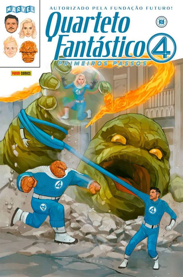 Capa de Quarteto Fantástico: Primeiros Passos