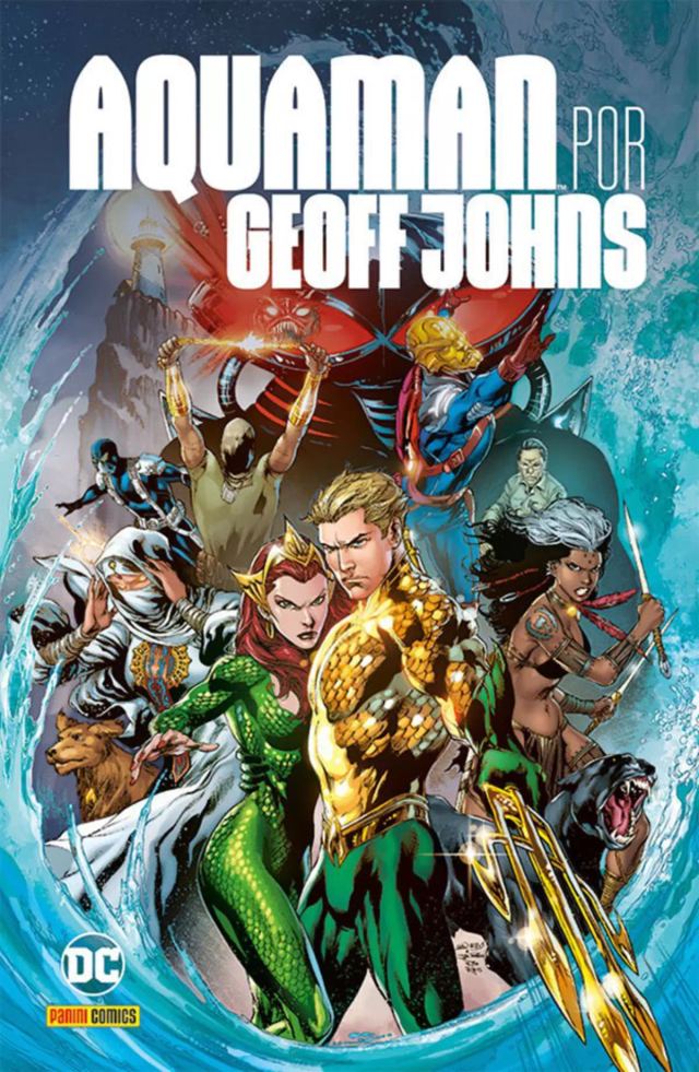 Capa de Aquaman Por Geoff Johns (Omnibus)