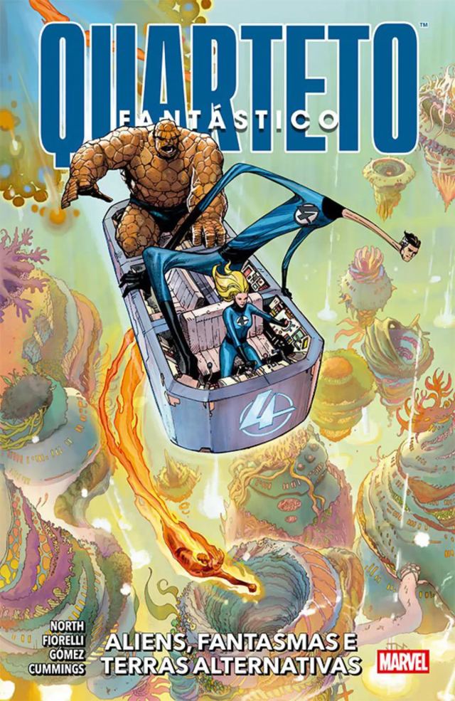 Capa de Quarteto Fantástico (2023) Vol. 5
