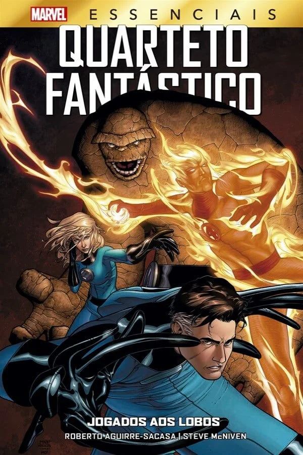 Capa de Quarteto Fantástico: Jogados Aos Lobos