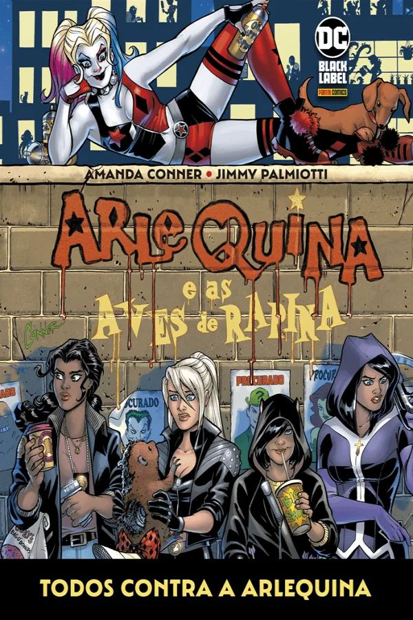 Capa de Arlequina E As Aves De Rapina: Todos Contra A Arlequina