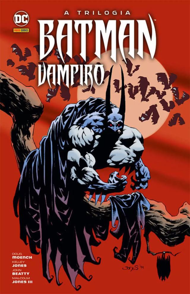 Capa de A Trilogia Batman Vampiro