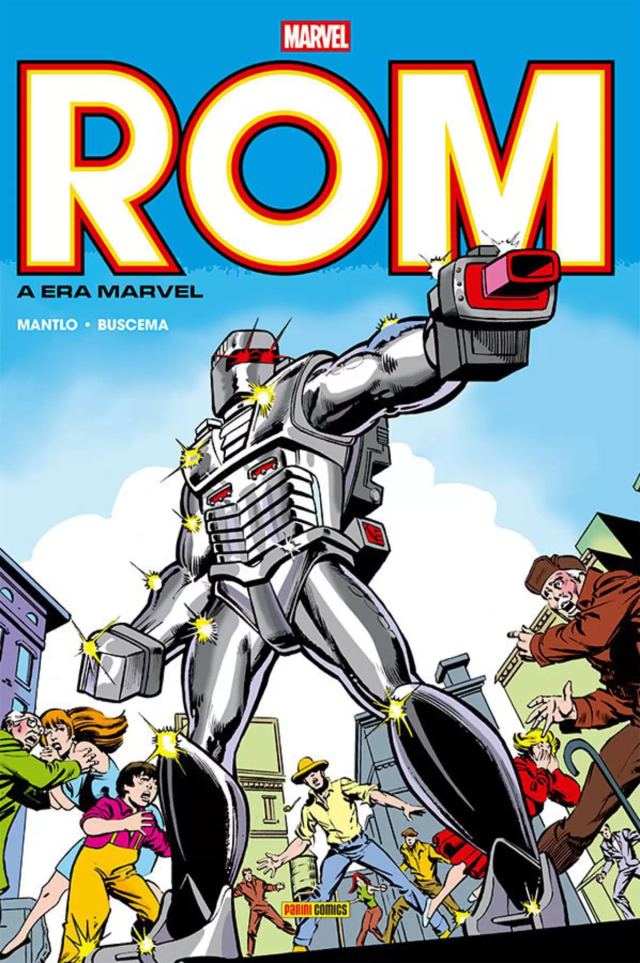 Capa de ROM: A Era Marvel Vol. 1 (Omnibus)