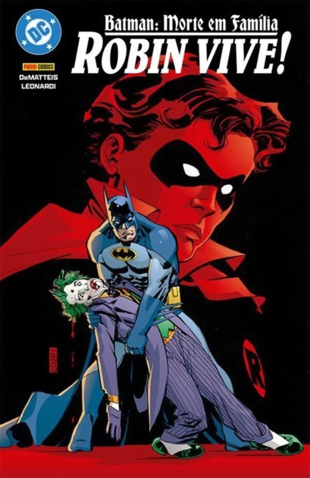 Capa de Batman: Morte Em Família - Robin Vive!