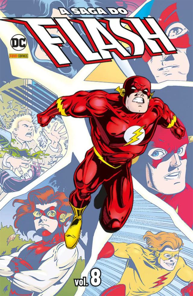 Capa de A Saga Do Flash 08