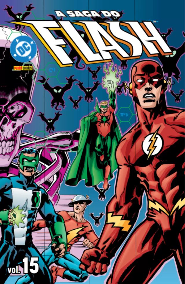 Capa de A Saga Do Flash 15