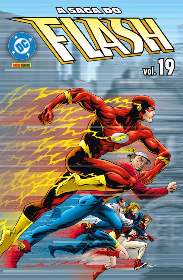 Capa de A Saga Do Flash 19