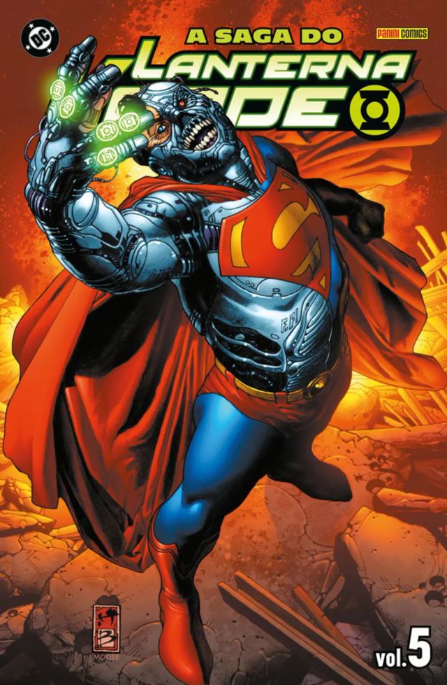 Capa de A Saga Do Lanterna Verde 05