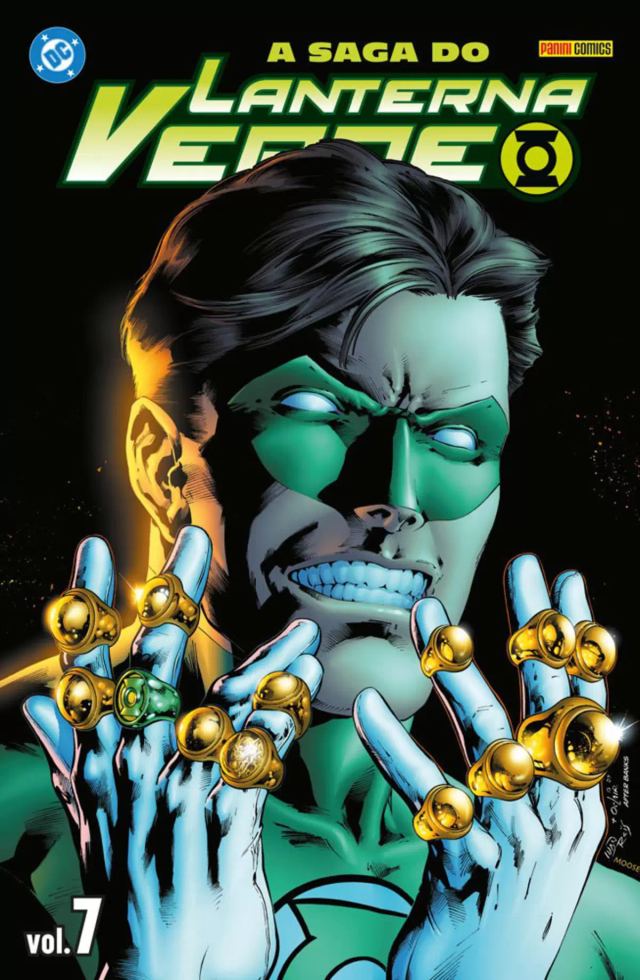 Capa de A Saga Do Lanterna Verde 07