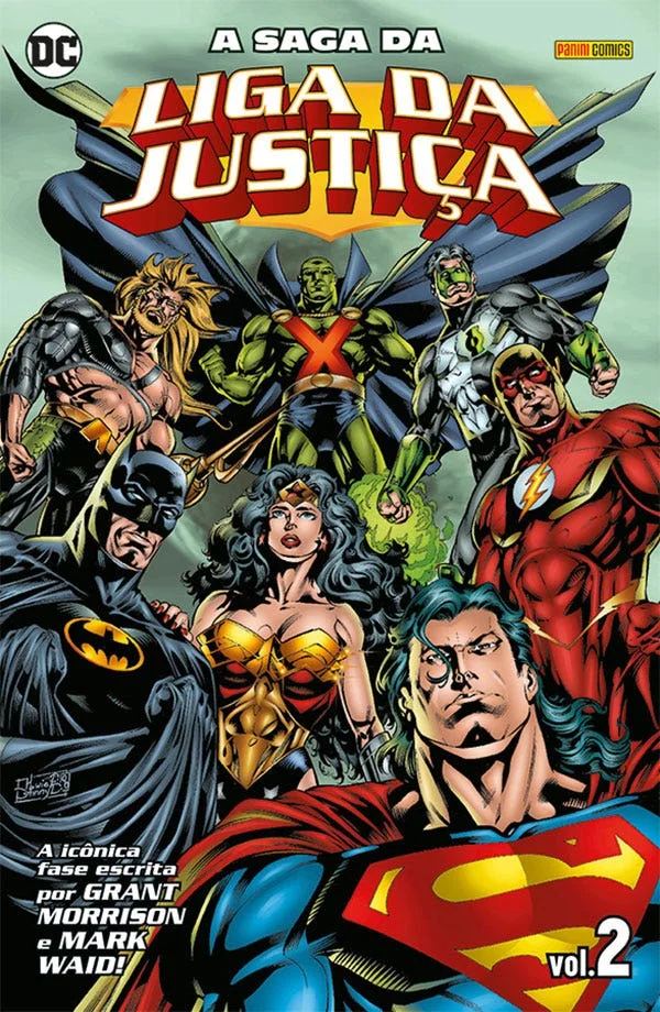 Capa de A Saga Da Liga Da Justiça Vol. 2