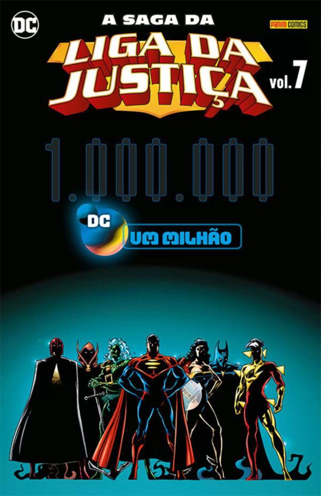 Capa de A Saga Da Liga Da Justiça Vol. 7