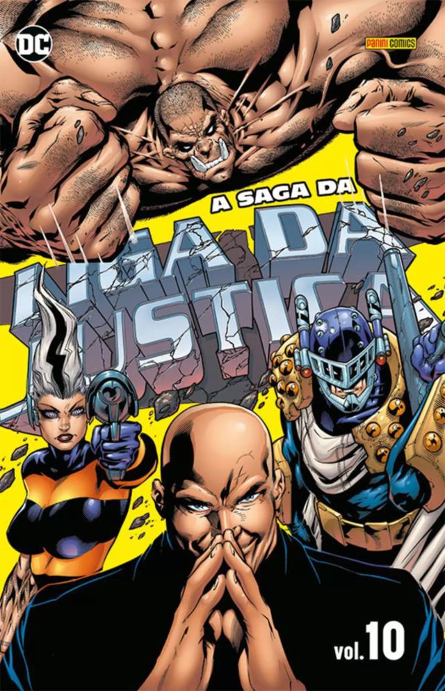 Capa de A Saga Da Liga Da Justiça Vol. 10
