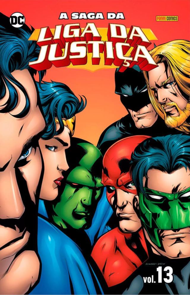 Capa de A Saga Da Liga Da Justiça Vol. 13