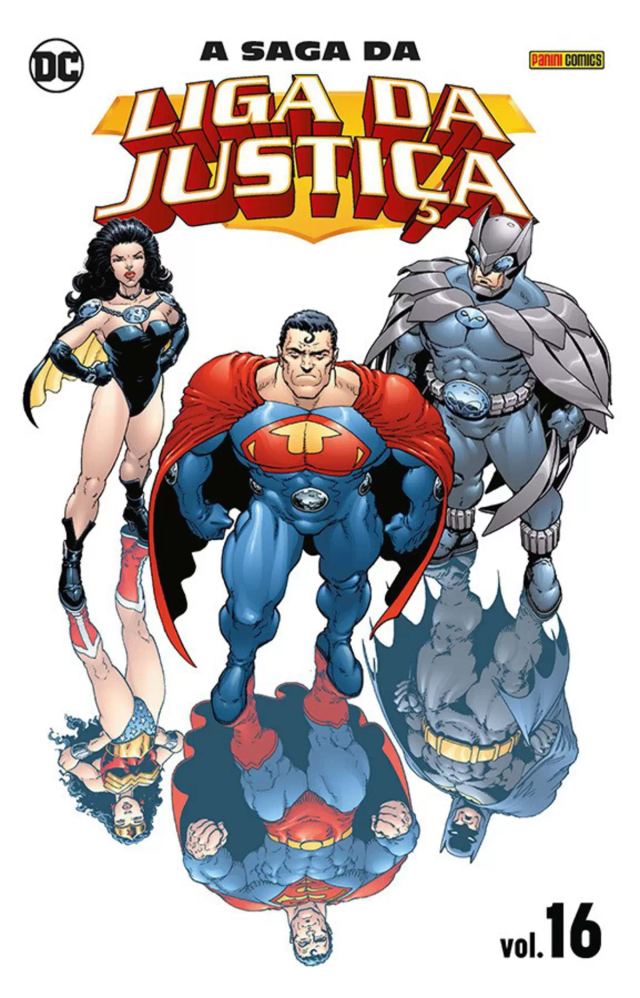 Capa de A Saga Da Liga Da Justiça Vol. 16