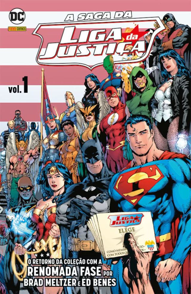 Capa de A Saga Da Liga Da Justiça 01/17