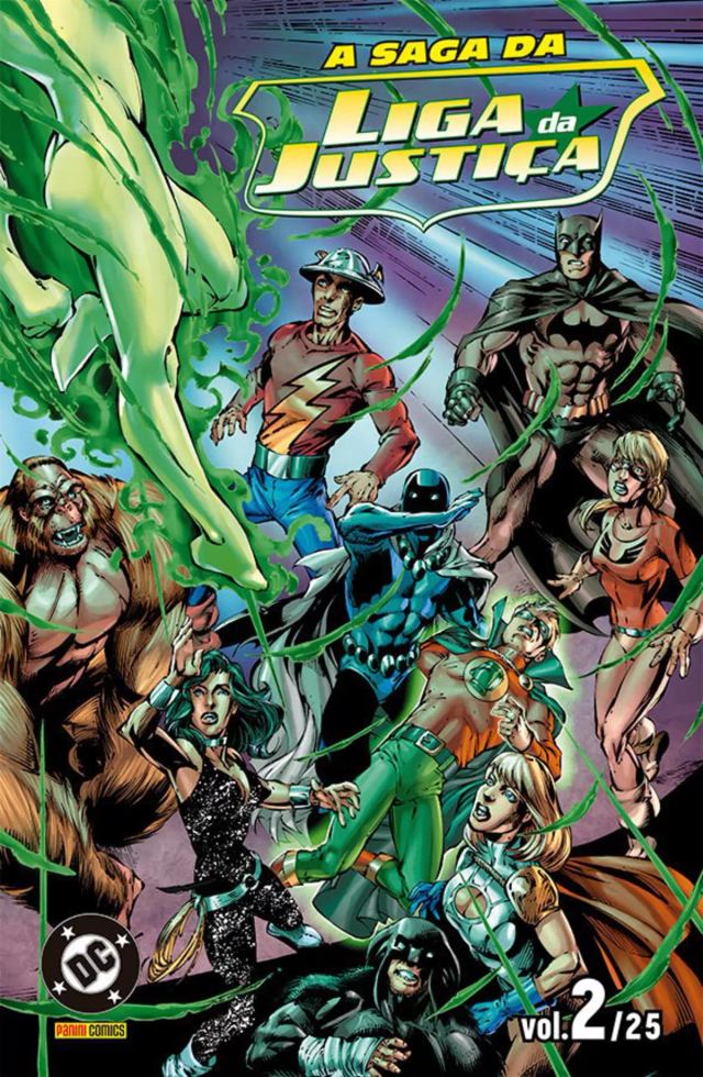 Capa de A Saga Da Liga Da Justiça 02/25