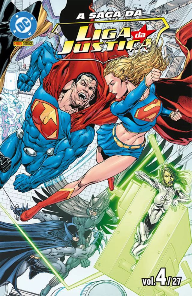 Capa de A Saga Da Liga Da Justiça 04/27