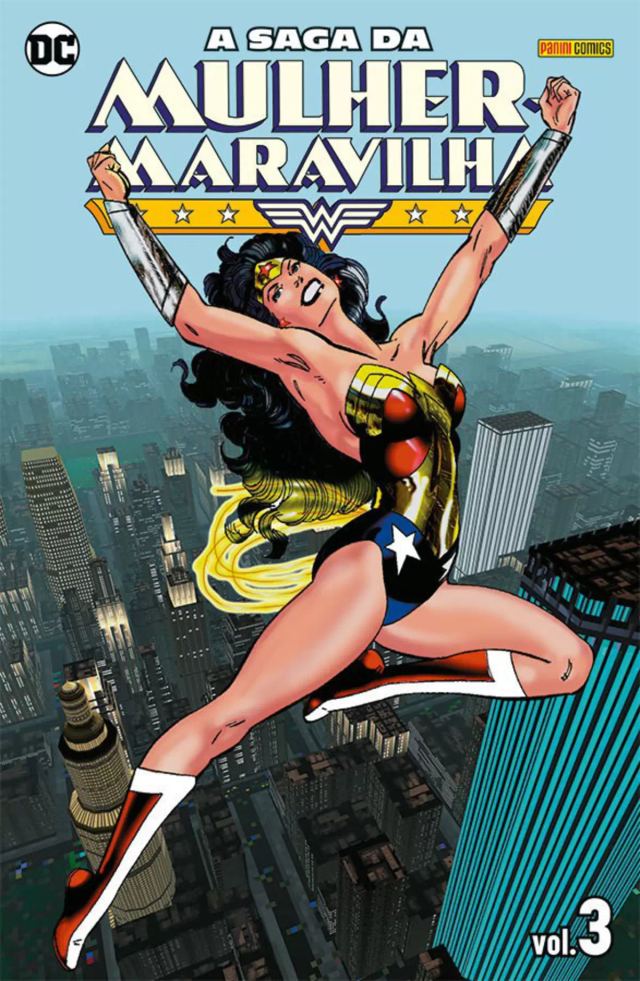 Capa de A Saga Da Mulher-Maravilha 03