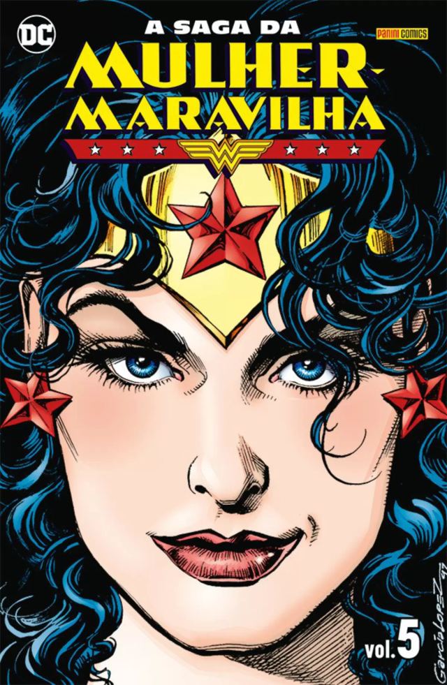 Capa de A Saga Da Mulher-Maravilha 05