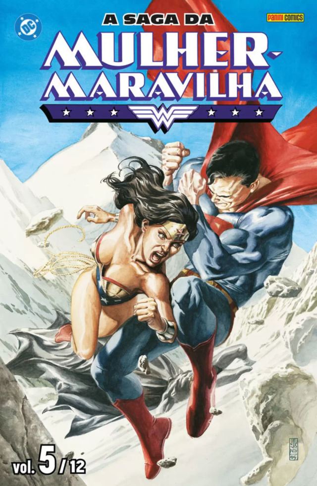 Capa de A Saga Da Mulher-Maravilha 05 (12)