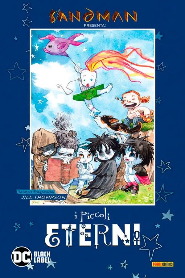 Capa de Sandman Apresenta Vol. 2: Os Pequenos Perpétuos